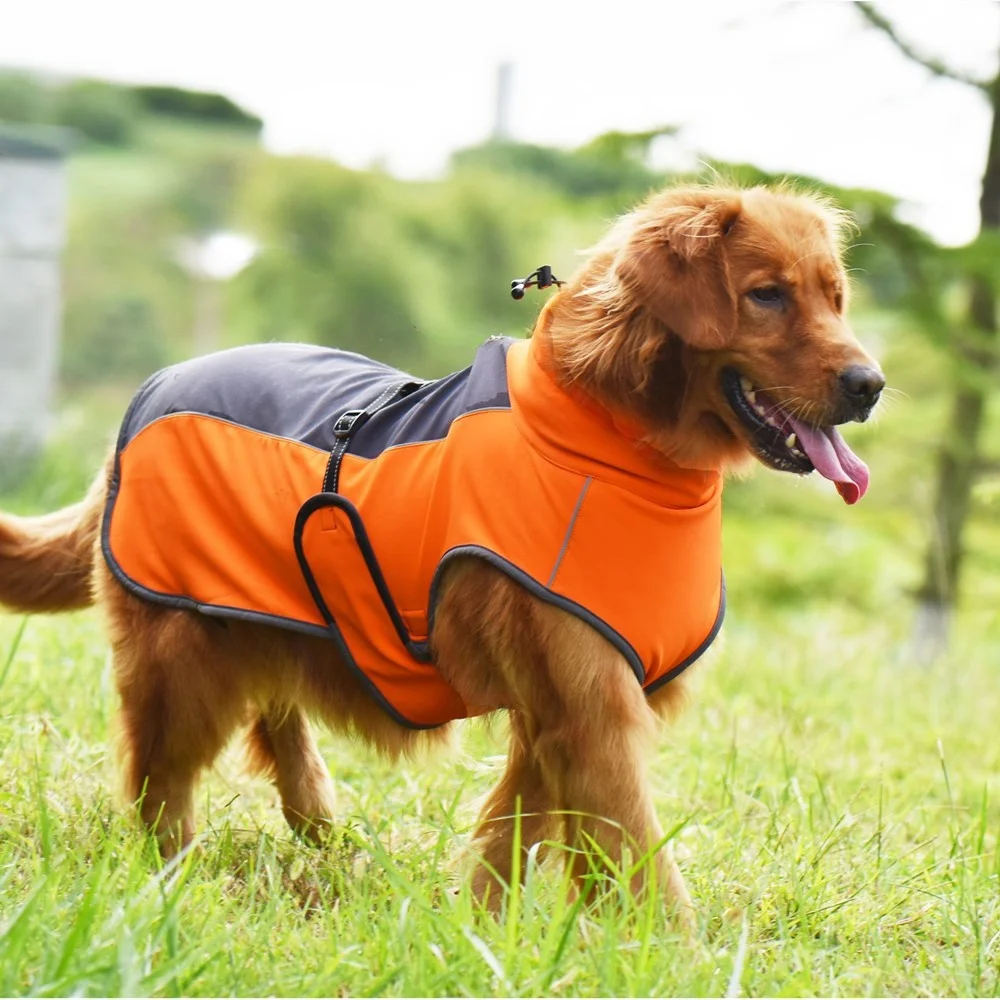 

Winter Dog Clothes Pet Coat Outdoor Reflective Vest Big and Medium Golden Retriever Labrador Doberman Coat New Cheap Yorkie