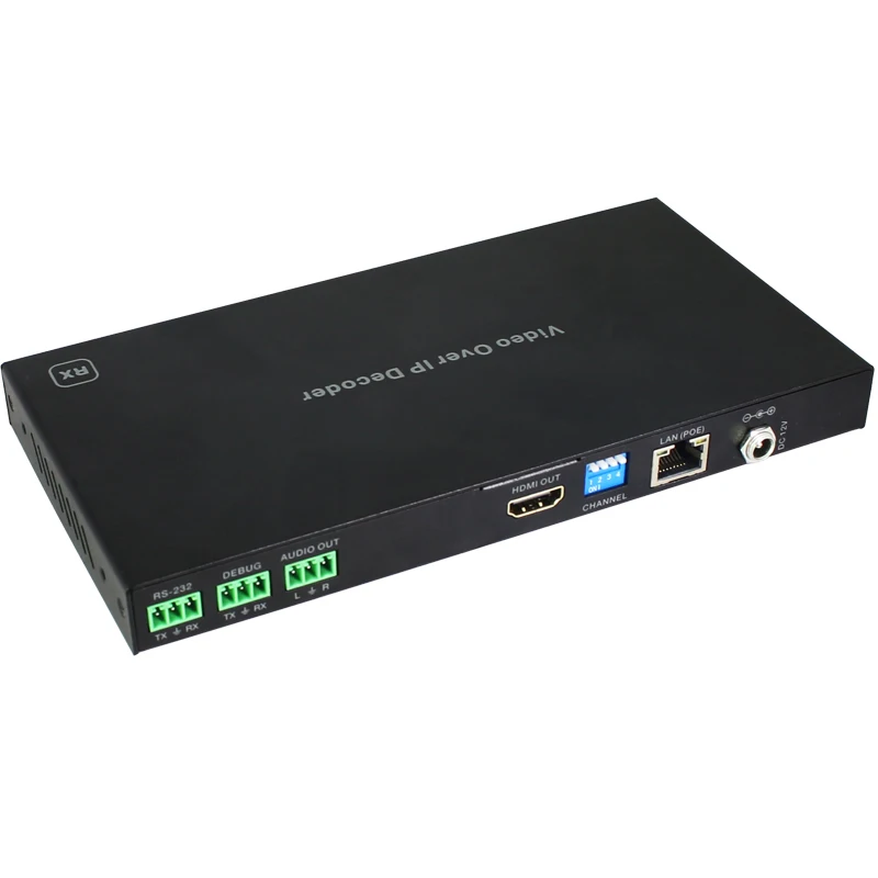 

AV over IP with Video Wall and Multi-Viewer Processing Standard H.264 Encoder Decoder