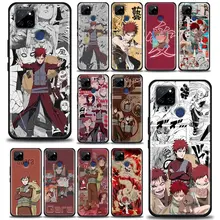 Naruto Gaara Anime Phone Case For Oppo A3s A5s A7 A9 A15 A31 A63 A54 A52 Find X2 Reno 3 4 5 6 Pro 5G Silicone Back Cover Narutos
