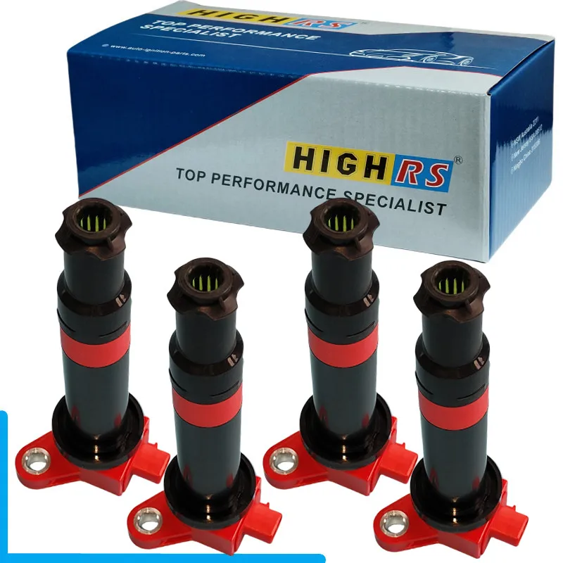4 шт. производительная катушка зажигания для HUYNDAI ACCENT KIA RIO RIO5 RONDO DODGE ATTITUDE 1 6 л 27301-26640