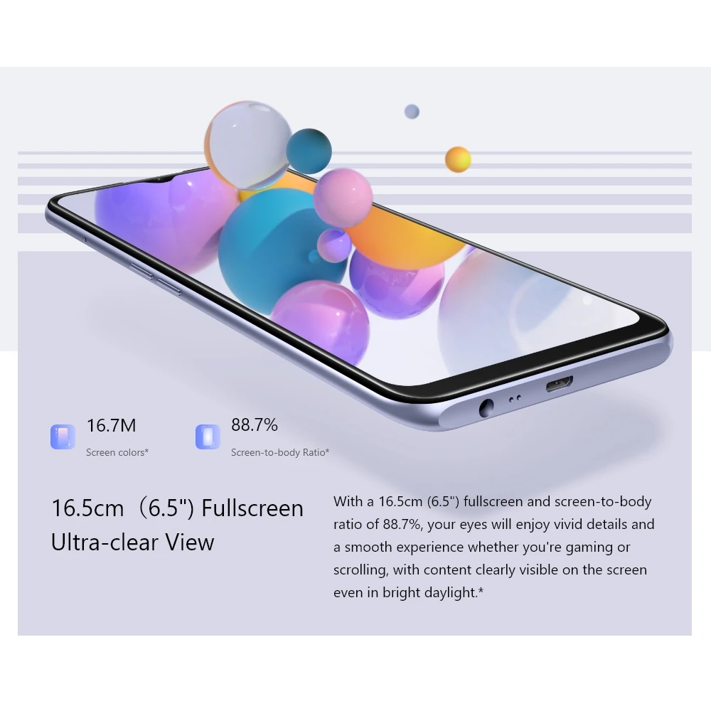 Kup [New Arrival] Realme C31 Telefon Komórkowy Nagrywanie Rozmów NFC Octa-core Procesor 6.5 ''wyświetlacz 5000mAh Bateria 13MP AI Potrójny Aparat