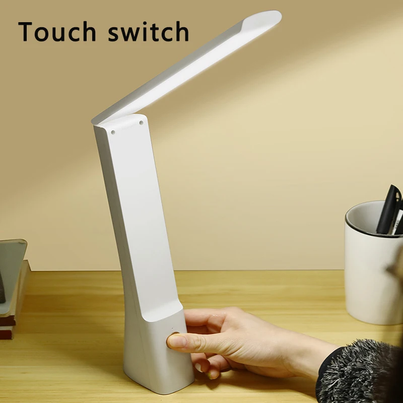 

6000mA LED Table Lamp Student Eye Protection Charging Desk Lamp Touch Foldable Children's Reading Bedside Light Learning Specia