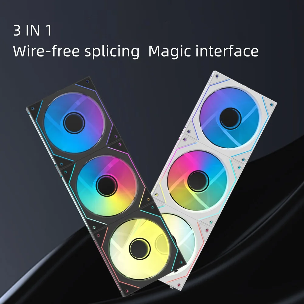 3 в 1 детский вентилятор для компьютера 120 мм 5 В контакта