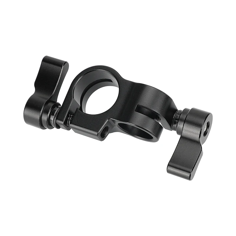 

HDRiG Standard 15mm To 19mm Rod Clamp Adapter Perpendicular Railblock For DSLR Camera Cage Rig