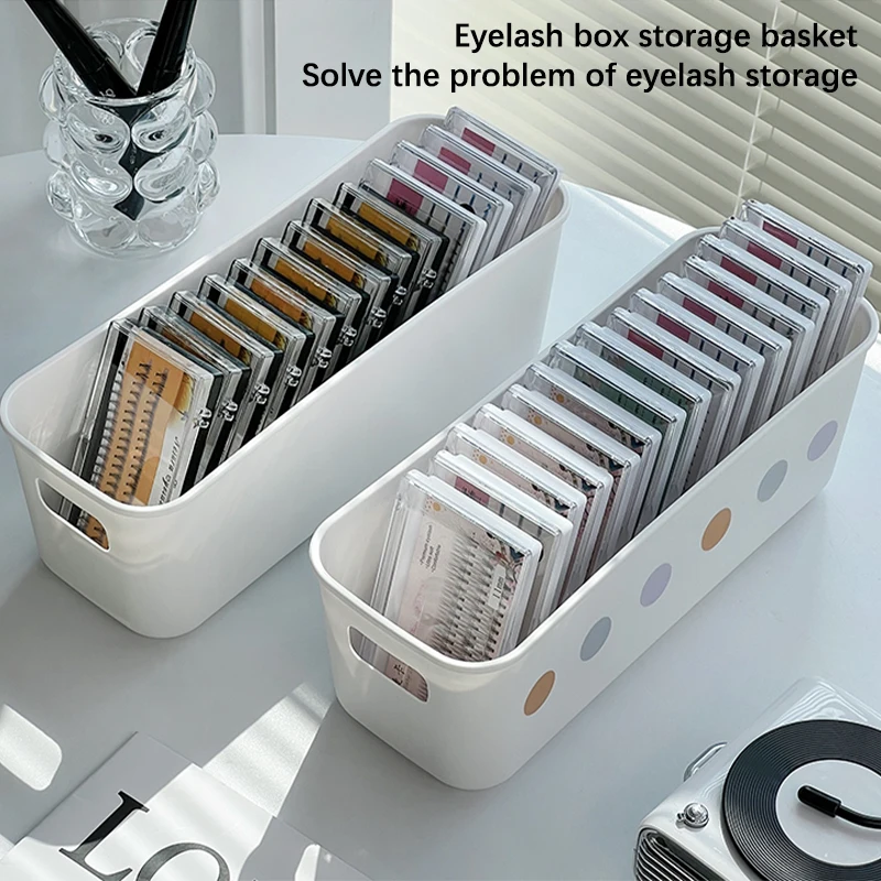 

1Pc False Eyelash Storage Box For Eyelash Extension Tool Organizer Lash Accessories Cosmetic Makeup Tools Storage Box