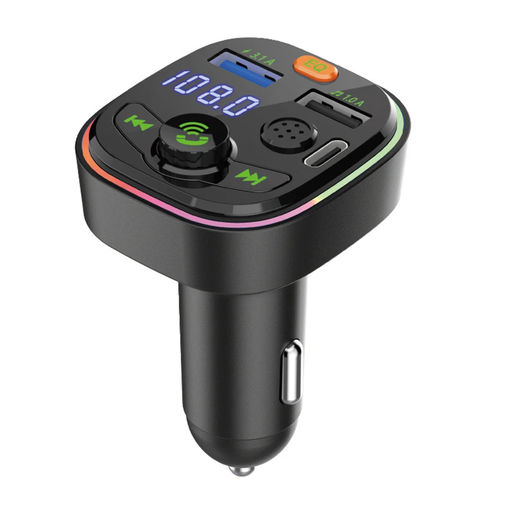 

Автомобильный FM-передатчик Q6, Bluetooth, MP3-плеер, беспроводная гарнитура, двойное зарядное устройство USB, автомобильные аксессуары, высококачес...