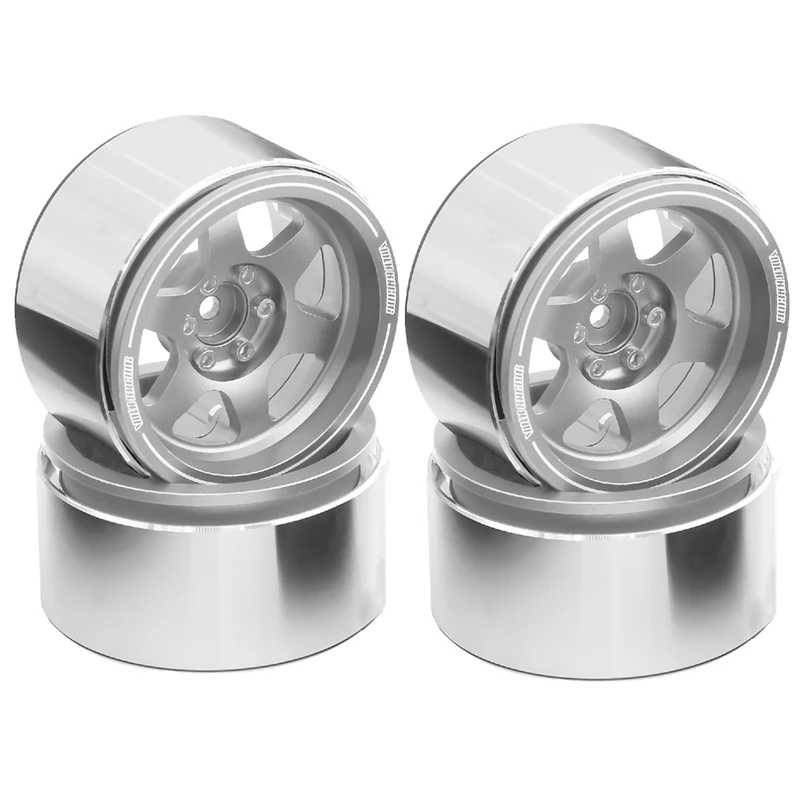 4 шт. металлические 2 2-дюймовые колесные диски с бисером ступица для 1/10 1/8 CROSSRC SXC10