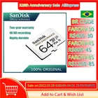 SanDisk высокая выносливость micro SD карта 32 Гб 64 Гб 128 ГБ 256 Гб карта памяти класс 10 U3 V30 Micro флэш-карта 4 K HD microsd