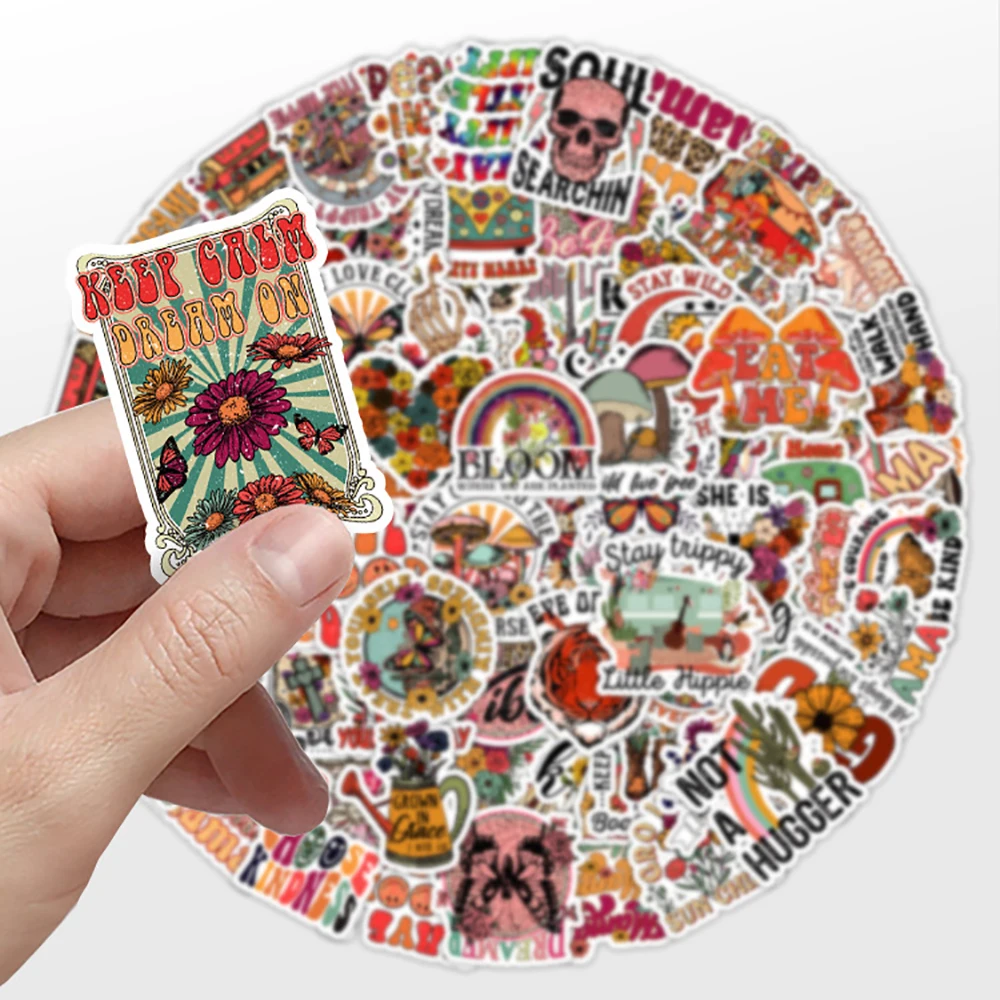 10/30/50/100 шт. винтажные стикеры в виде надписей | Наклейки