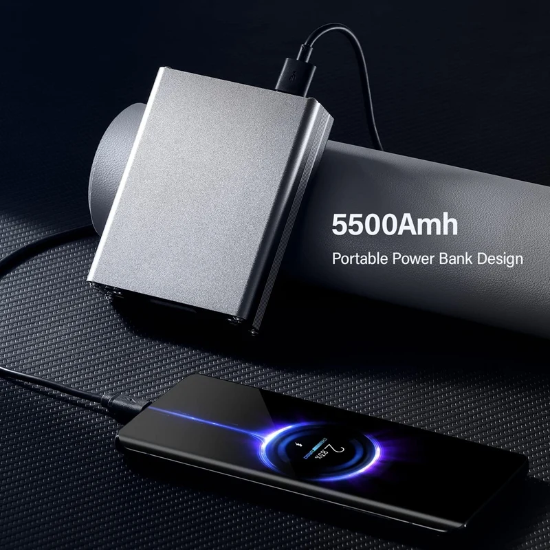 Мини сварочный аппарат с ЖК-экраном, улучшенный портативный, 9 режимов настройки мощности, хранение, 5500 мАч, для самостоятельного производства батарей.