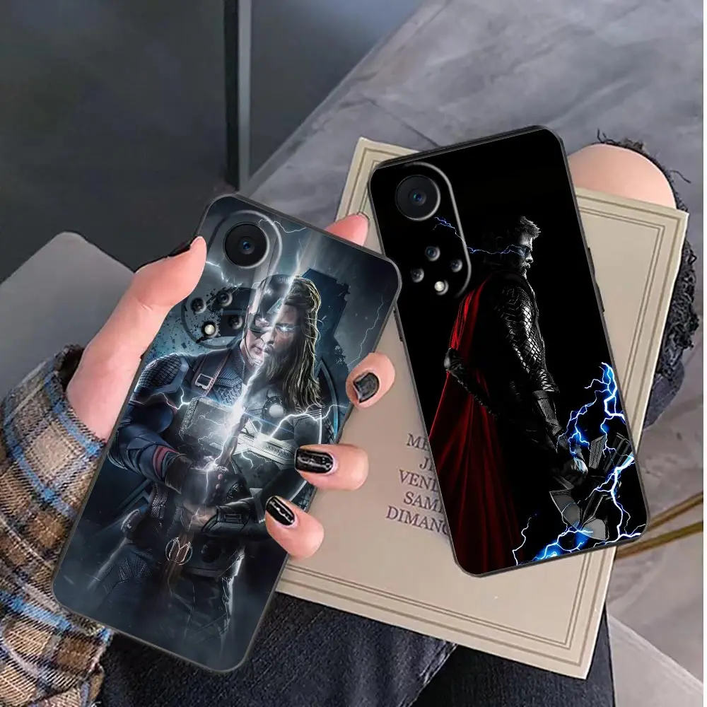 

Funda Coque Case For Huawei NOVA Y90 Y70 Y61 10 9 9SE 8 8I 7 7I 5 5I 4 3 3I 2 2I 2S Lite Plus Pro Case Para Marvel Hero Thor