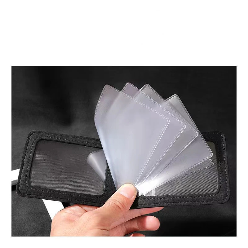 For Opel OPC Zafira b Corsa d Insignia Mokka Regal Astra Suede Driver License Holder Card Bag Driving Documents |
