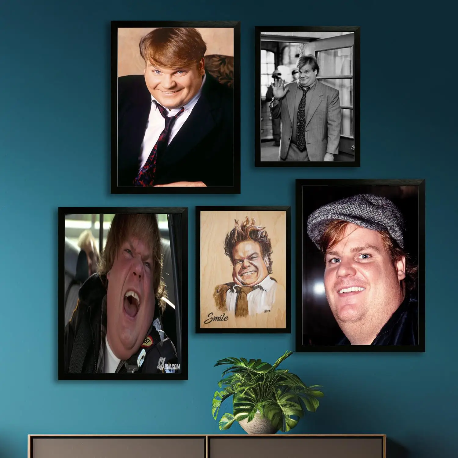 Крис Фарли комедийная звезда холст художественный постер и настенное искусство