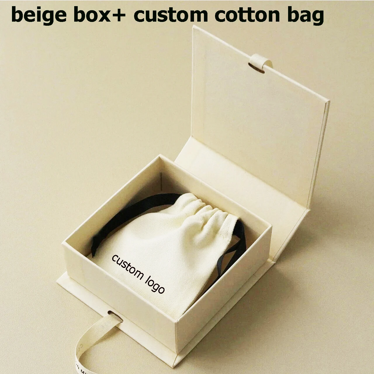 Chic High Quality Paper Gift Box Custom Logo Gift Bags Set Jewelry Boxes Cardboard Packaging Business Wedding Gift Cotton Pouch