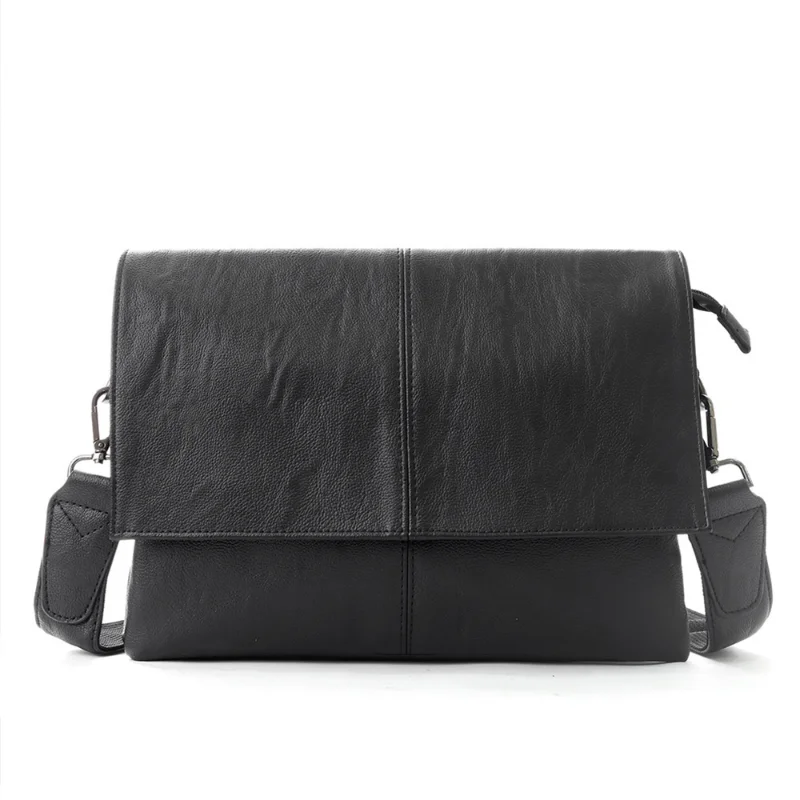 

Men's PU Casual Leather Shoulder Bags Crossbody Chest Packs for Men Japanese Style Fashion сумка мужская Messenger Bag Purse Sac