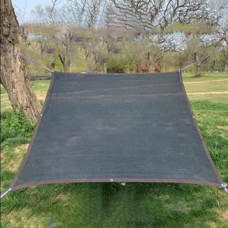 Утолщенная черная затеняющая сетка защита от УФ излучения дождя для улицы теплиц