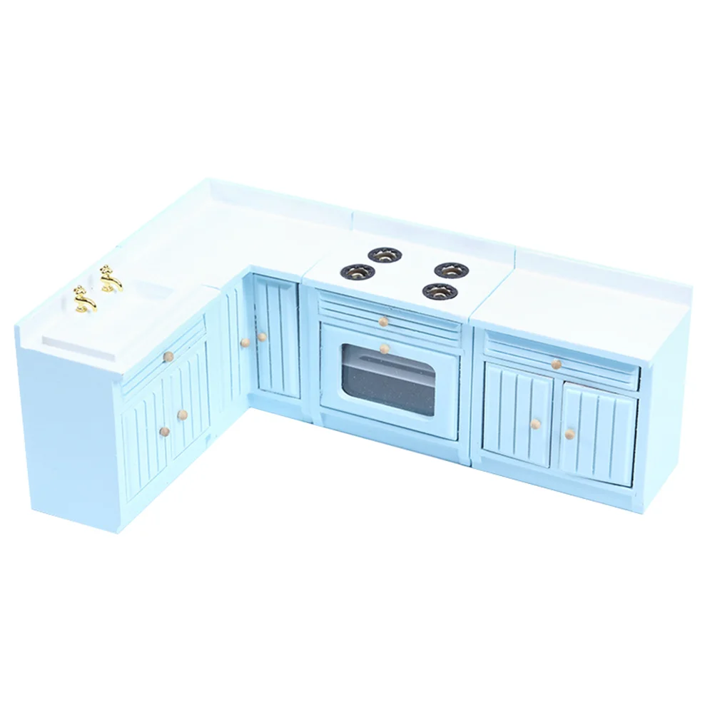 

4pcs Miniature House Furniture Miniature Doll House Furniture for Dining Room
