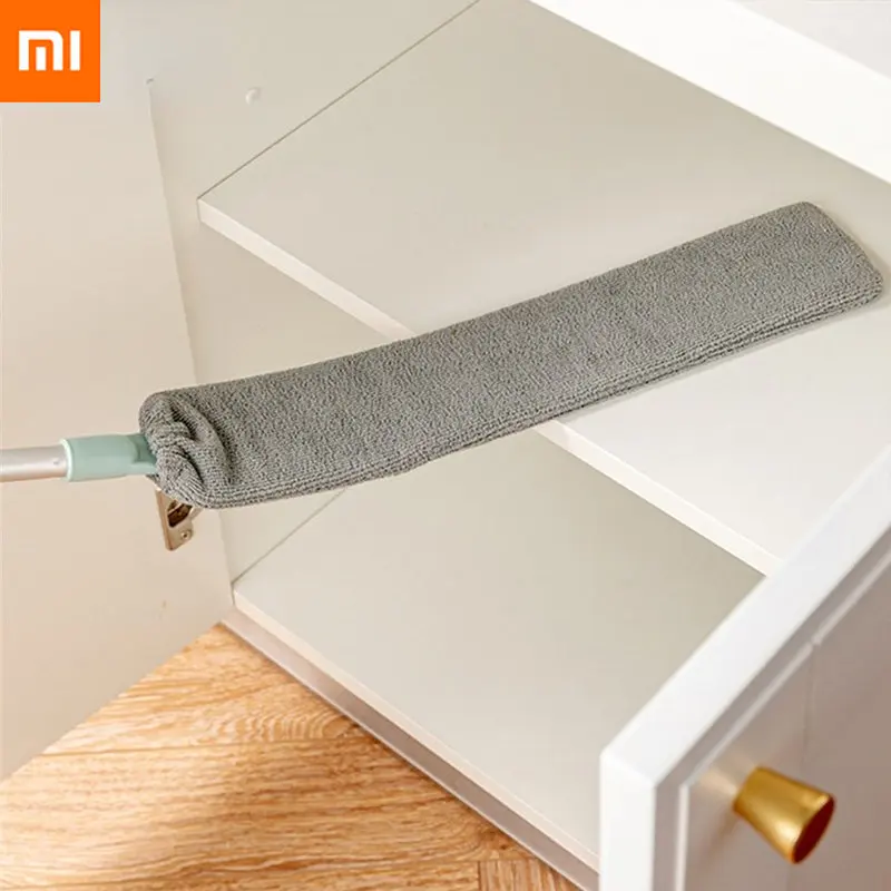 

Xiaomi длинная щетка от пыли, телескопические инструменты из микрофибры для чистки от пыли и клещей, инструмент для чистки, пыли, домашняя Чист...