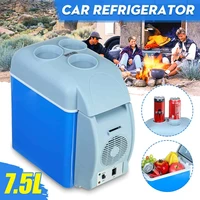 mini portable refrigerator cooler warmer auto freeze heating fridge box for car home truck thermoelectric electric fridge 12v