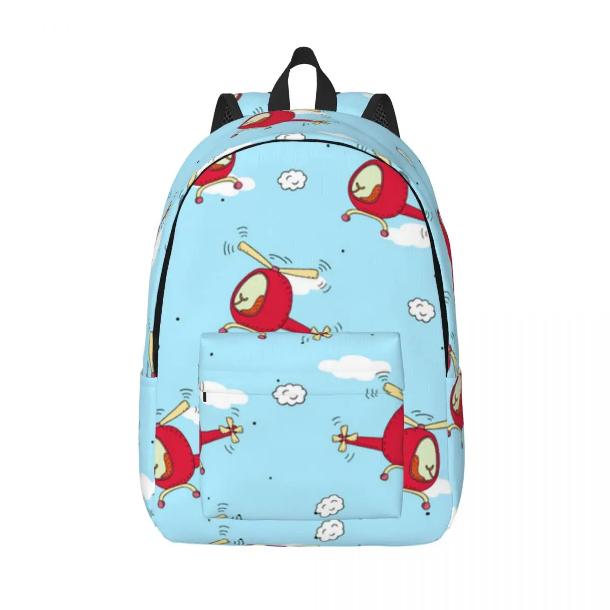

Cute Helicopter Backpack Male School Student Backpack Female Large Capacity Laptop Backpack