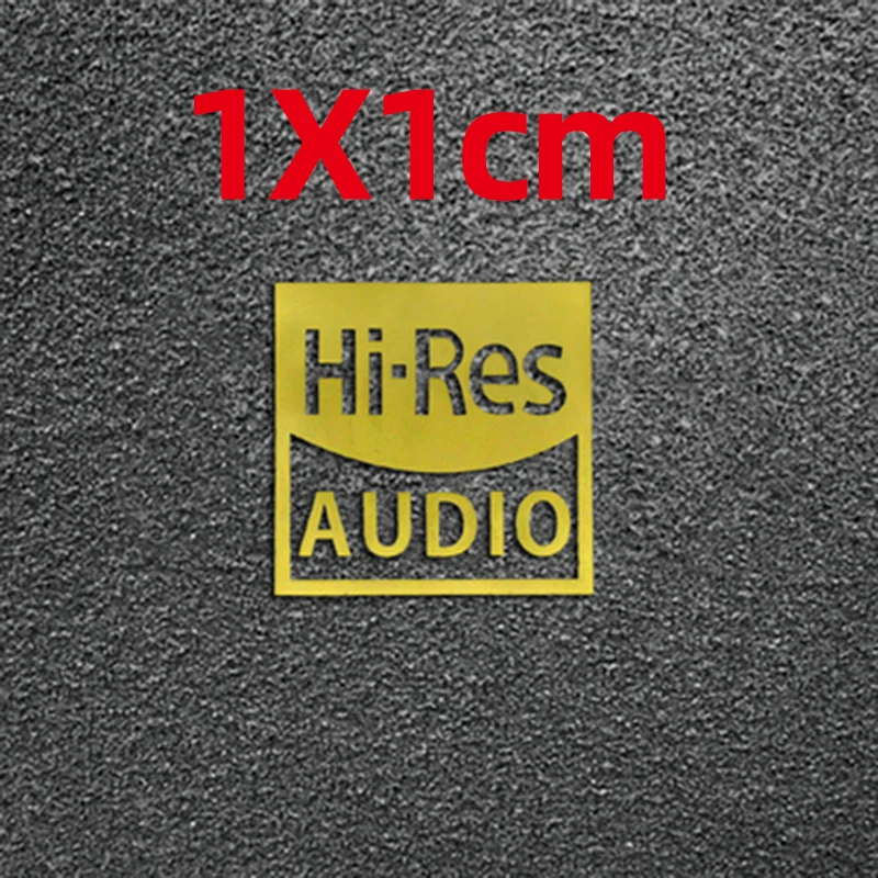 

Металлические наклейки ZHOUYAN Hi-res AUDIO