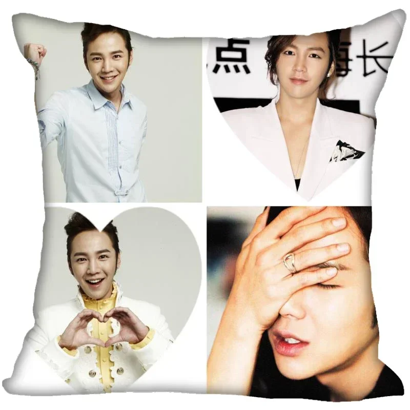 Jang Keun Свадебная Квадратная Наволочка Из Искусственной Кожи Мягкая Атласная