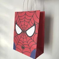 spider party favors bags for kids boys super cute hero themed birthday party decorations gift goody treat candy bags supplies