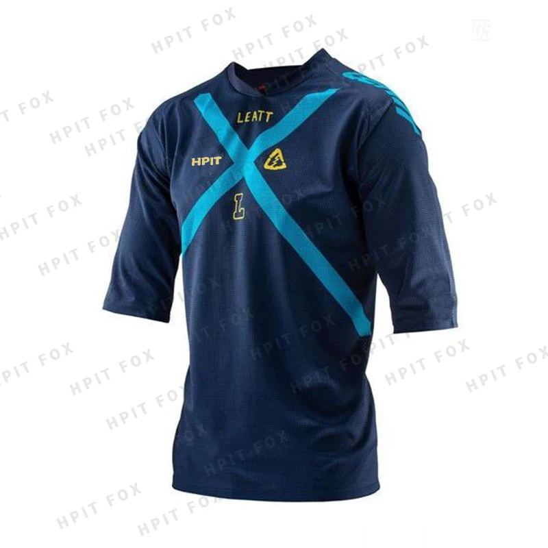 

motorcycle mountain bike team downhill jersey MTB Offroad DH MX bicycle locomotive shirt cross country mountain bike hpit leatt