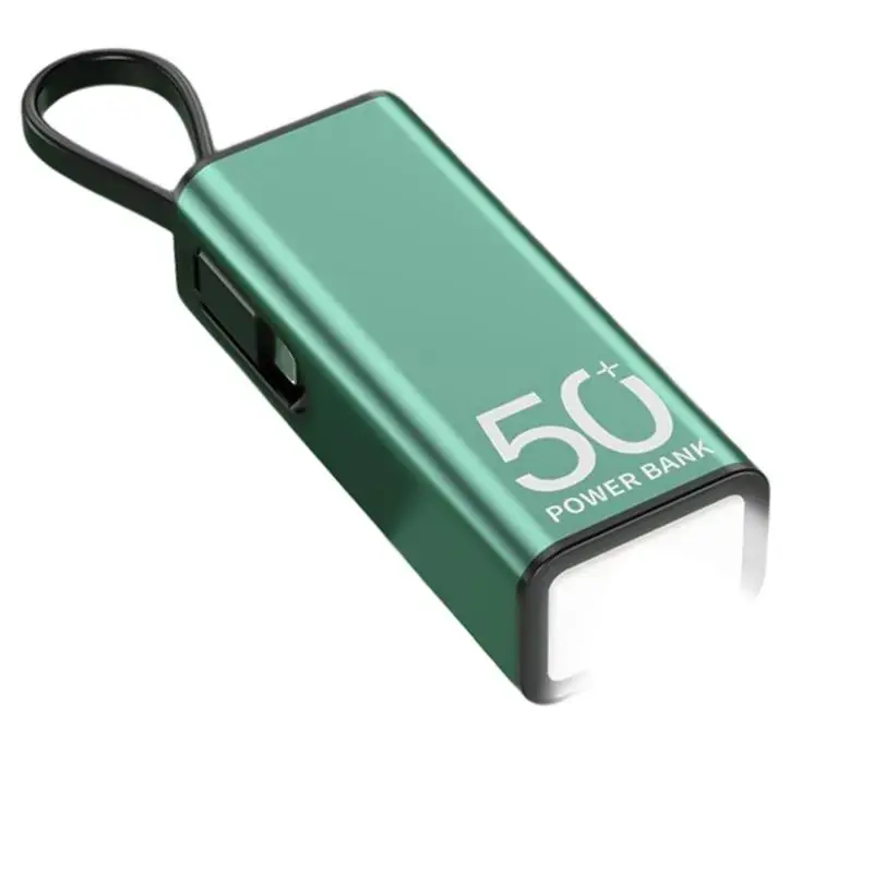 

Мини-пауэрбанк на 5000 мА · ч, компактное Резервное зарядное устройство с USB-портом