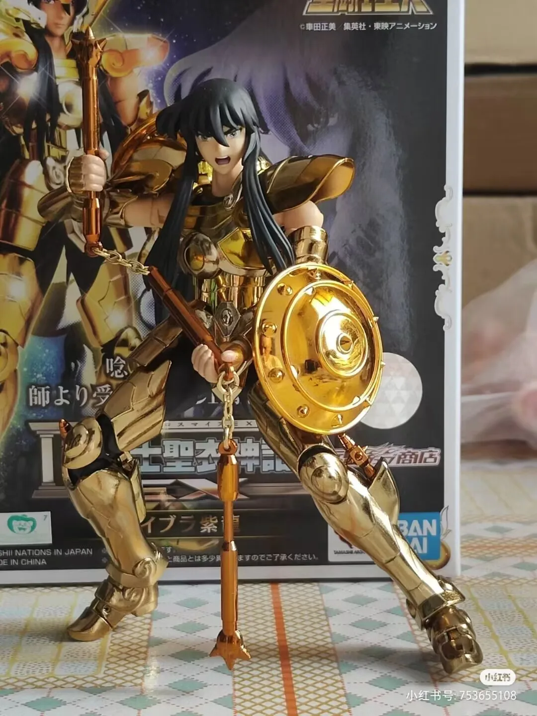 

Original Bandai Saint Seiya Figures Cloth Myth Gold Ex Aquarius Action Figure Anime Limited Edition Collection Model Doll Gifts