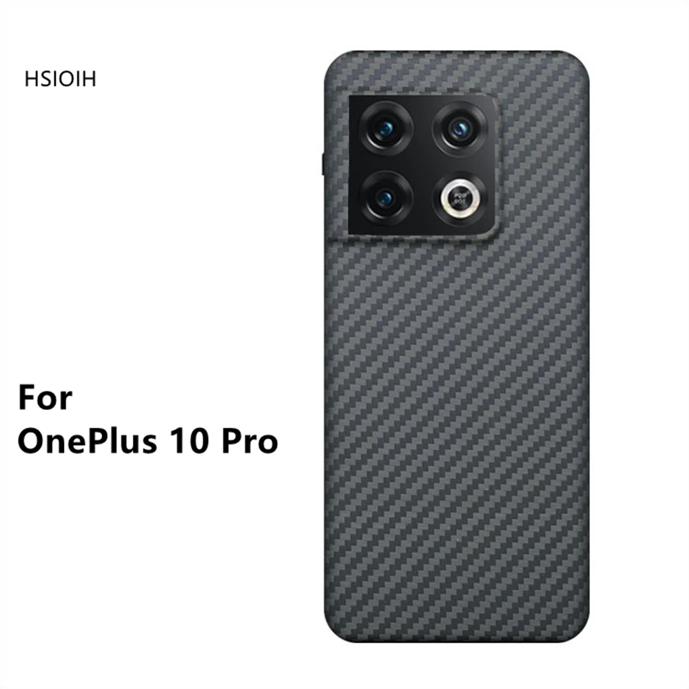 

Super Slim Case for OnePlus 10 9 Pro 10Pro 9Pro Real Aramid Fiber Protective Cover Skin, Soft Touch Sturdy Durable Carbon Case