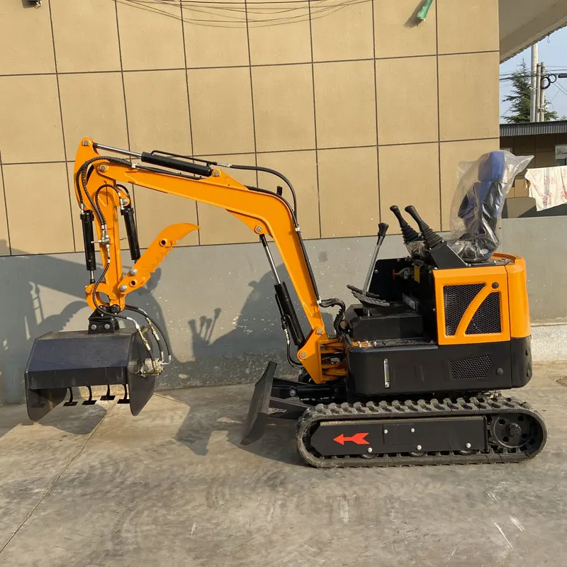 

Free buckets garden digging 1.7 ton excavator small digger with CE Mini Excavator