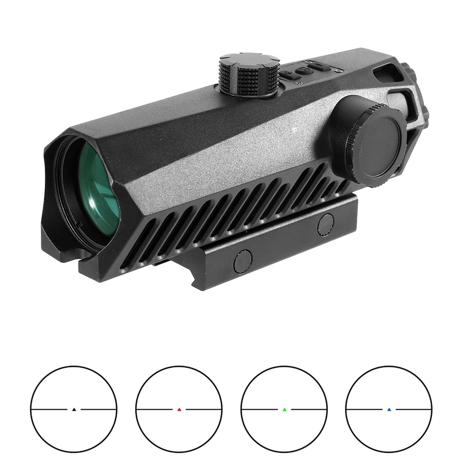 

NEW 4X32 Scope 20mm Optics Reflex Sight Scope Caliber Hold Recoil 223/5.56 308/7.62 Hunting Rifle Gun Refile Red Dot Scope
