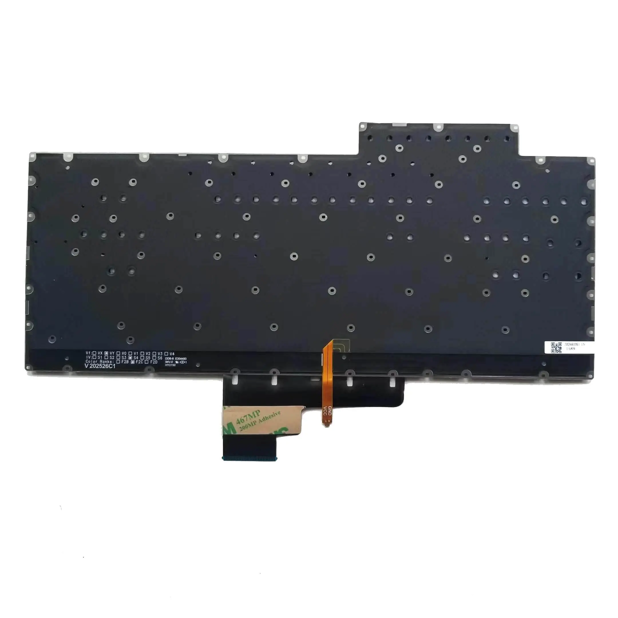 XIN-Ru-US-SP-LA Клавиатура для ноутбука с подсветкой Asus TUF Dash F15 FA516 FX516 FX516PR FX516P FX516PM FX516PE V