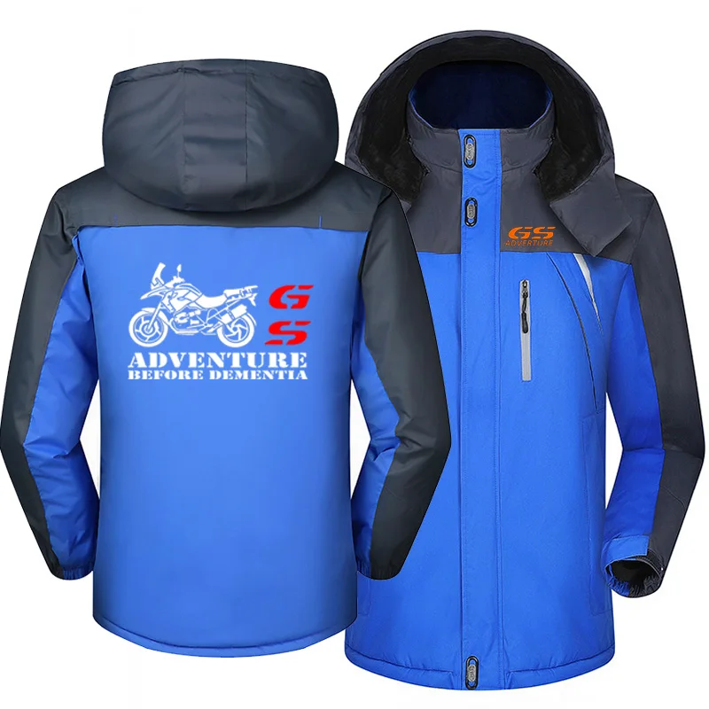 

Новая зимняя мужская куртка для GS ADV ветрозащитная Водонепроницаемая утепленная флисовая верхняя одежда спортивное пальто для улицы
