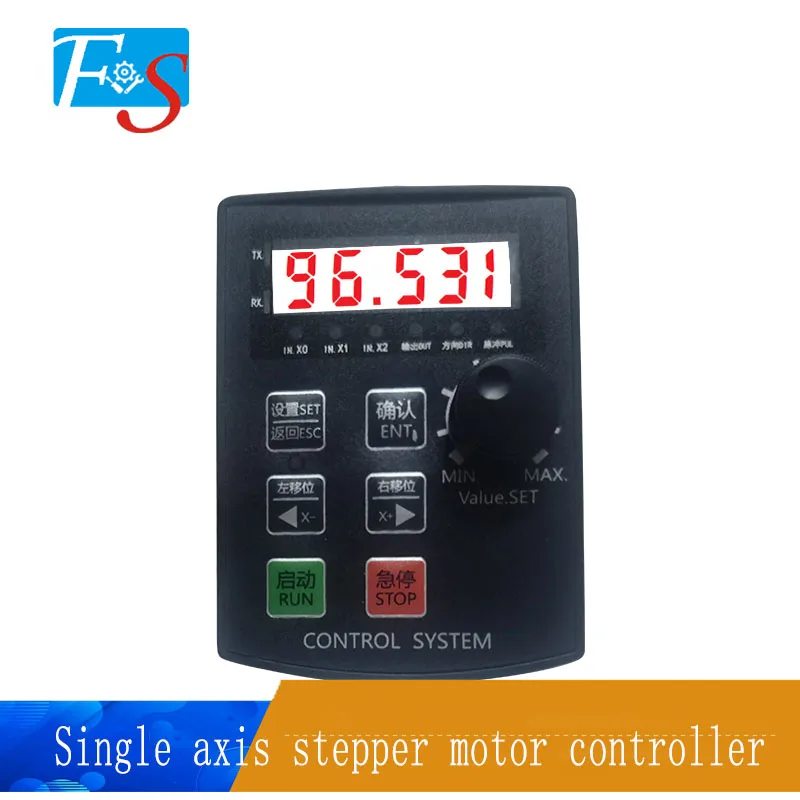 

Motor Controller HF020 five-digit display positive and negative limit communication stepper/servo motor motion control module