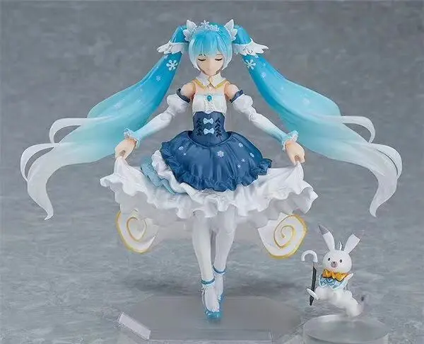 Фигурка Аниме Figma EX-054 Snow Miku 2019 фигурка модели игрушек |