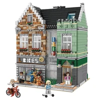 3000pcs city mini store shop building blocks toys micro size bricks model technical birthday gifts toys for kids adult figures