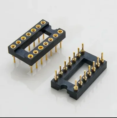 

2 шт. Золотые разъемы для микросхем CHANGELIN DIP8-DIP40