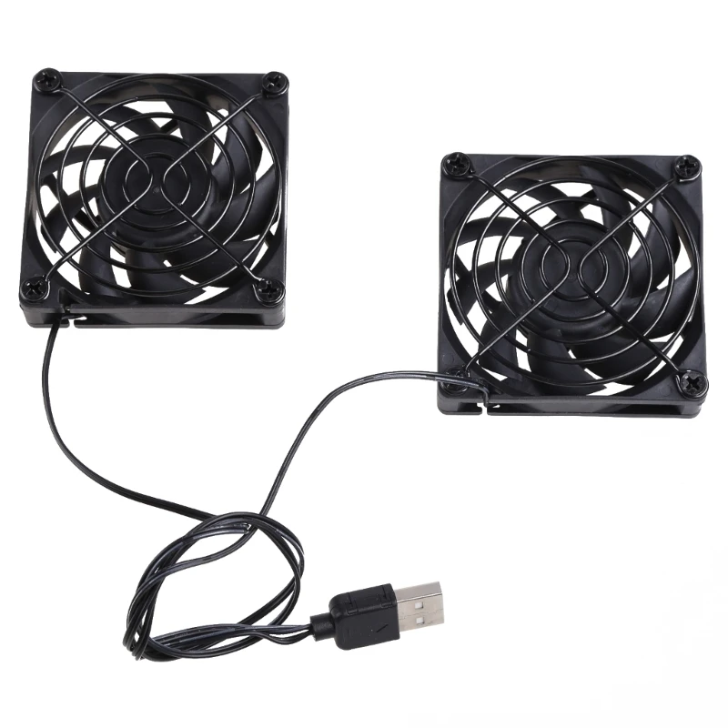 Охлаждающий вентилятор USB-блок питания вентилятор-кулер для маршрутизатора A-SUS