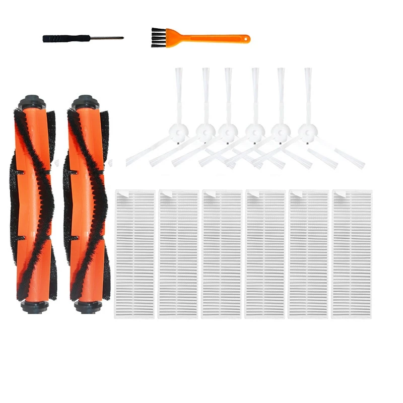

Side Brush Hepa Filter Kits for Xiaomi Mijia G1 Vacuum Cleaner Accessories Roll Brush Hepa Filter Spare Parts