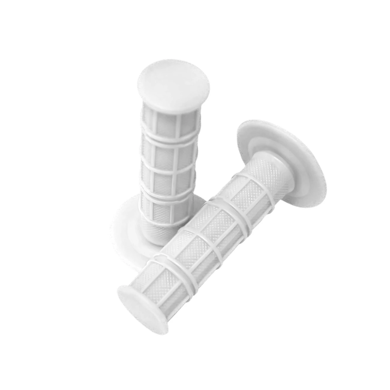 White Throttle Handle Bar Grip For Pit Dirt Motor Trail Dirt