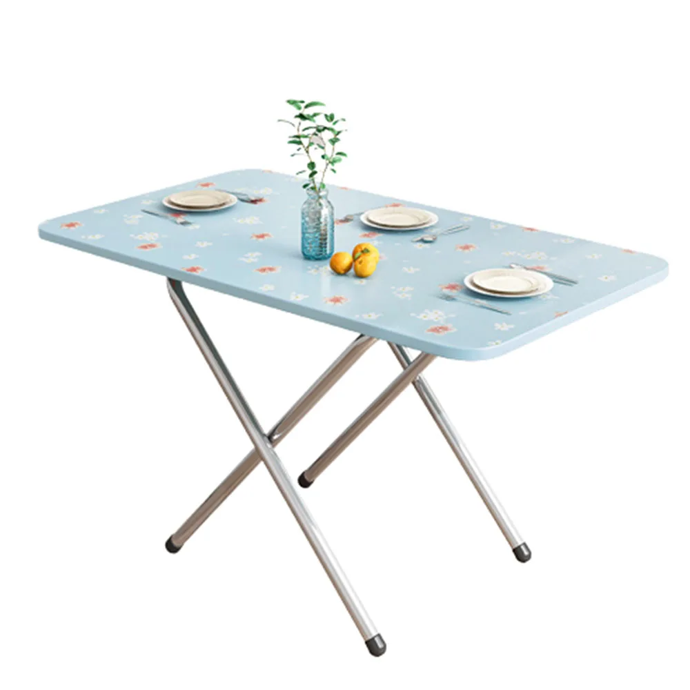 

Household Folding Table Restaurant Dining Table Rectangle Eat 2-4 Persons Outdoor Adult Applicable Small Apartment