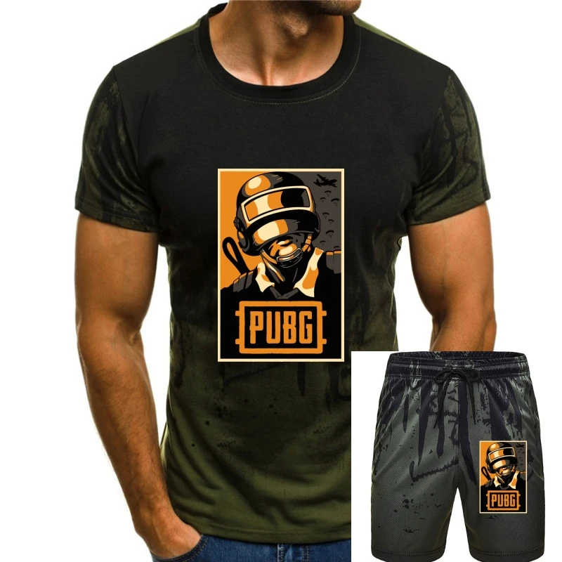 

Playerunknown'S Battlegrounds T-Shirt Pubg Hope Men'S Charcoal For Youth Middle-Age Old Age Tee Shirt