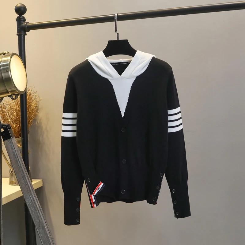 

Hooded sweater sweater autumn and winter new women's Korean version loose pullover bottoming sweater temperament thin top