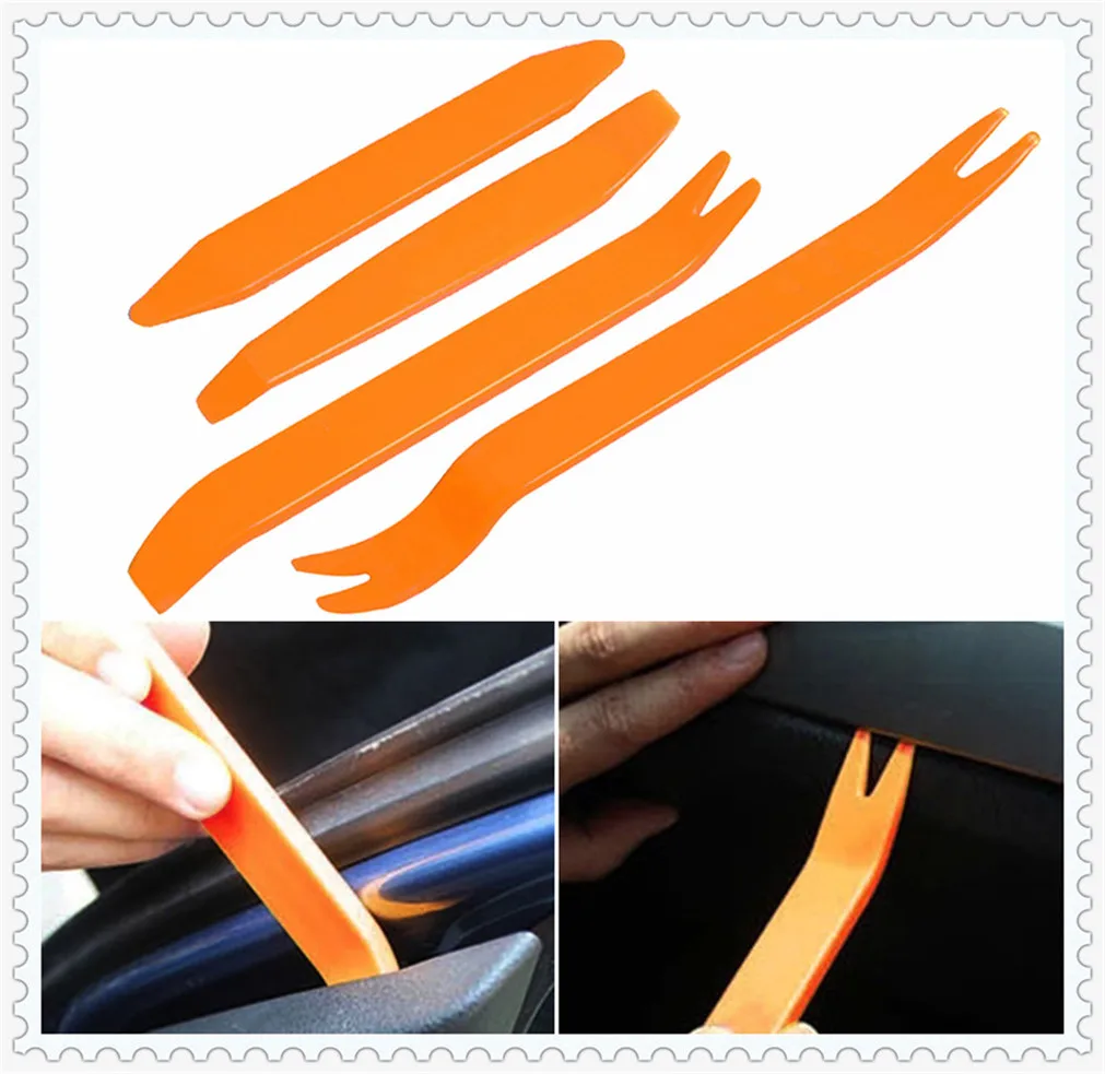 

4PCS Car audio disassembly tool plastic pry bar door for Mercedes Benz X-Class S63 S600 S560e S65 GLA45 GLA G650