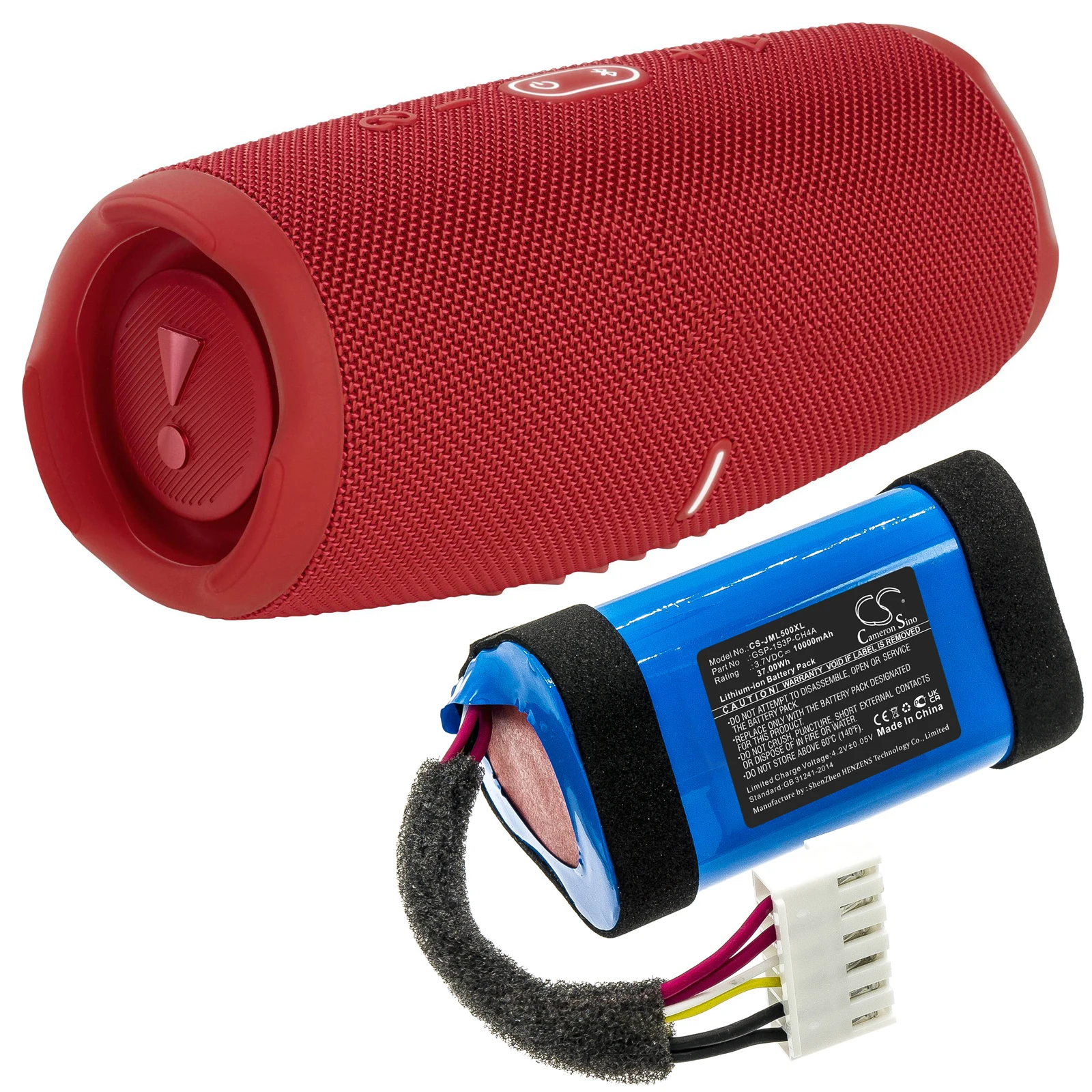 

Аккумулятор CS 10000 мАч для JBL 1AA011NA GSP-1S3P-CH4A Charge 5jblcharge5bluam