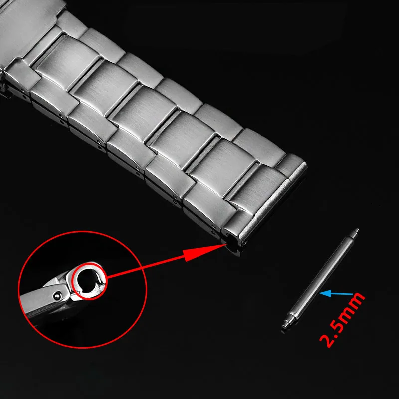 22mm fine steel watch band for Seiko canned abalone prosper series SNE499 / 498 SME537 SBBN031 strap men's wristband bracelet