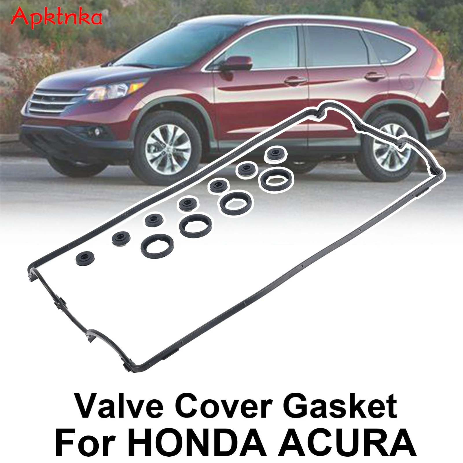 12 шт. комплект прокладок крышки клапана двигателя автомобиля аксессуары для Honda