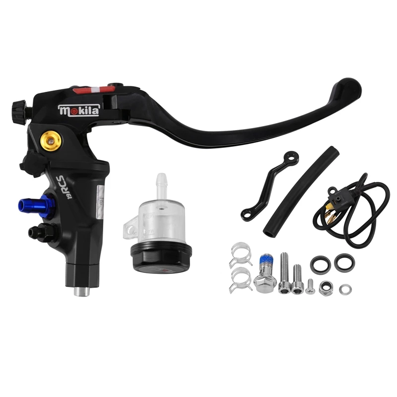 

Mokila Motorcycle 22Mm CNC Brake Pump Clutch Lever Master Cylinder Hydraulic Pump Tank For Honda Yamaha Kawasaki Suzuki